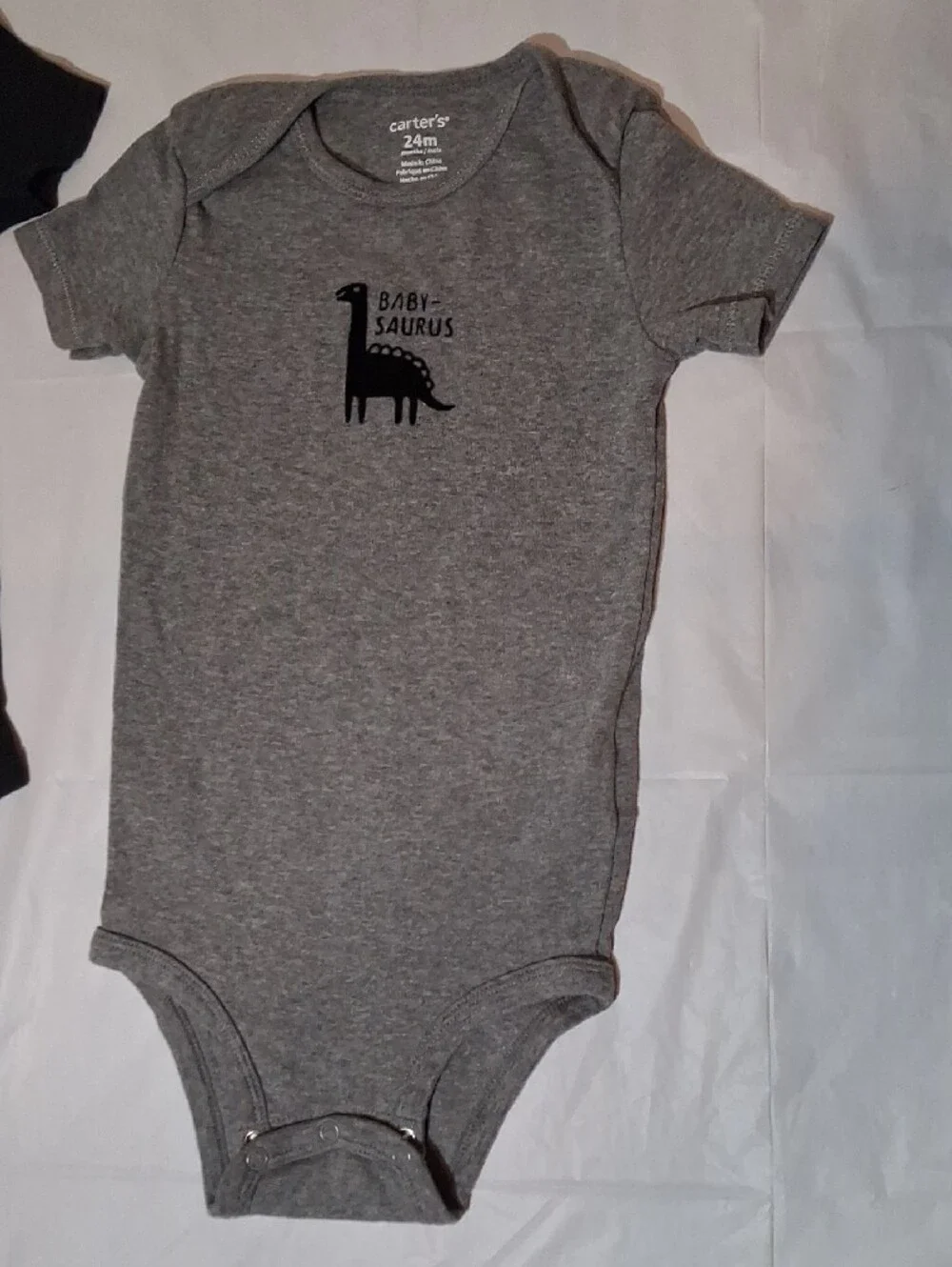 🦖 Carter's Baby Boys Dinosaur Graphic Bodysuits 24M (Set Of 2) 🦕
